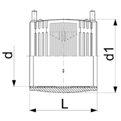 Муфта электросварная 315 мм SDR 11 GF (Georg Fischer)