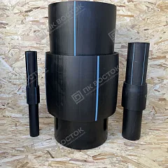 Неразъемное соединение полиэтилен-сталь (нспс) 140/133*4 мм SDR 11 вода