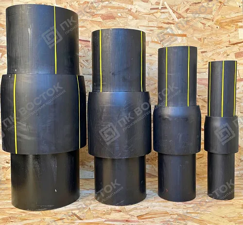 НСПС (неразъемное соединение полиэтилен-сталь) 250х219 мм SDR11 ПЭ 100 газ
